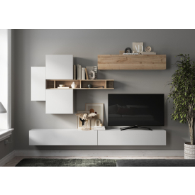 Infinity 2.0 7 db-os szett Cadiz tölgy / fehér 