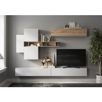 Infinity 2.0 7 db-os szett Cadiz tölgy / fehér 