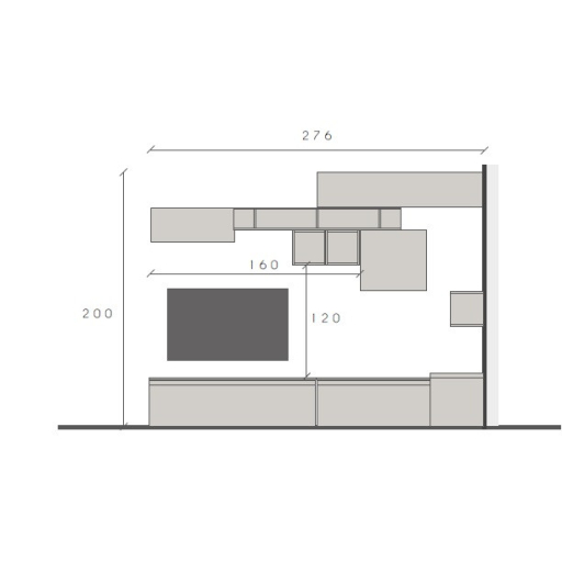 Infinity 2.0 9 db-os szett ólom / Cadiz tölgy / bézs