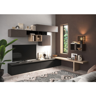   Infinity 2.0 9 db-os szett szürkésbarna / Cadiz tölgy / láva