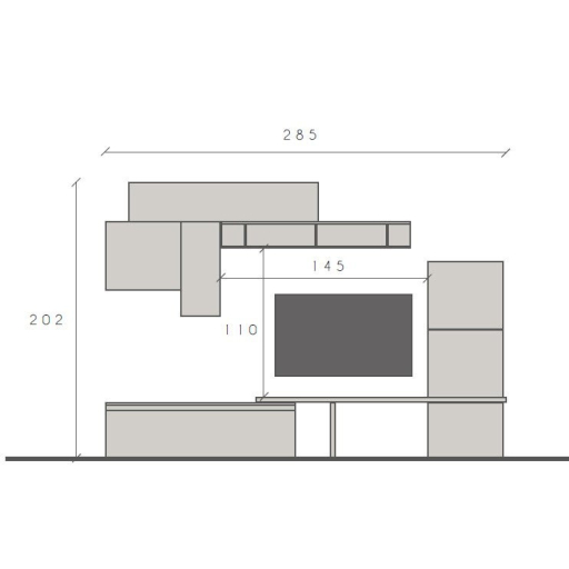 Infinity 2.0 9 db-os szett bézs / láva / Mercure tölgy