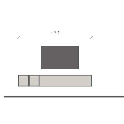 Infinity 2.0 2 db-os szett bézs / Mercure tölgy