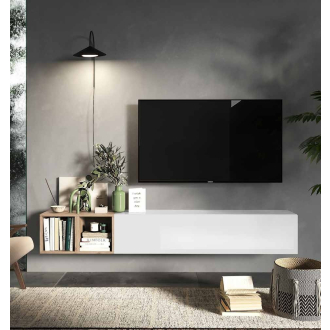 Infinity 2.0 2 db-os szett fehér / Cadiz tölgy