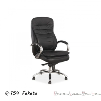 Q-154 Forgószék Fekete