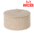 Candle kerek boucle szövetes ékszertartó bézs színben 13cm
