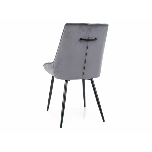 Agat Velvet étkezőszék szürke
