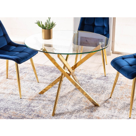 Agis asztal kerek 90 cm arany Agis asztal kerek 90 cm arany