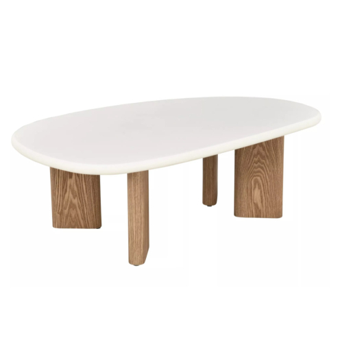 Alpen dohányzóasztal ekrü/tölgy