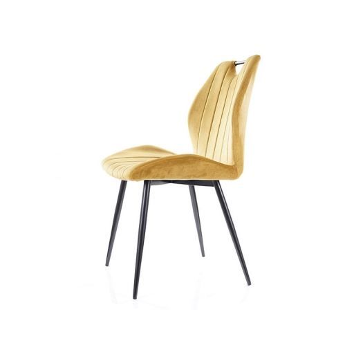 Arco étkezőszék bársony curry