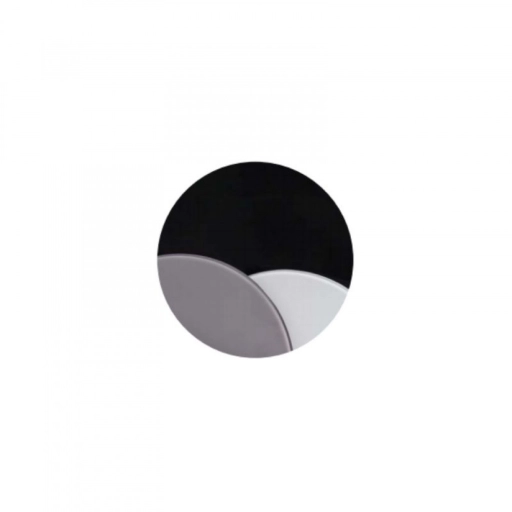 Artemida dohányzóasztal szett Fekete - Szürke 80 cm