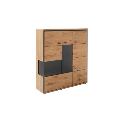 Bari 3 ajtós széles tálalószekrény