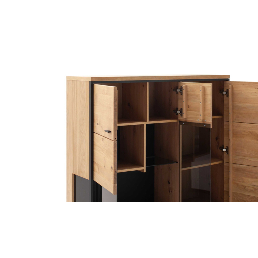 Bari 3 ajtós széles tálalószekrény