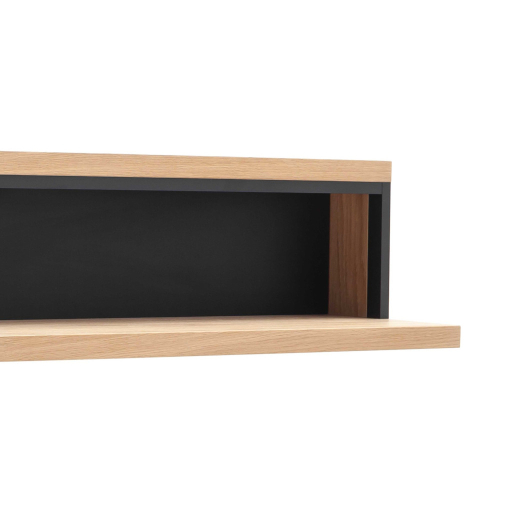 Bari fali polc natúr-antracit