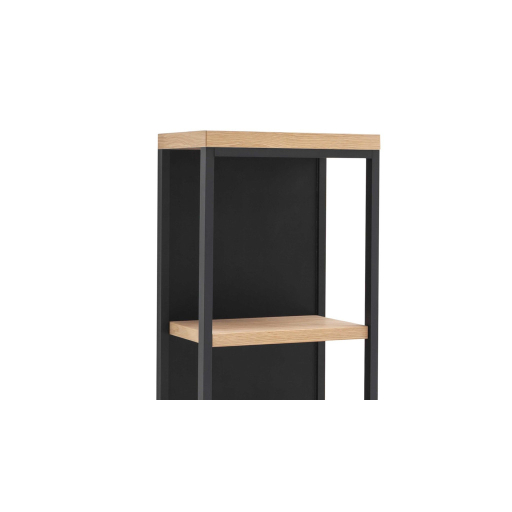 Bari fali panel 3 polccal natúr-antracit