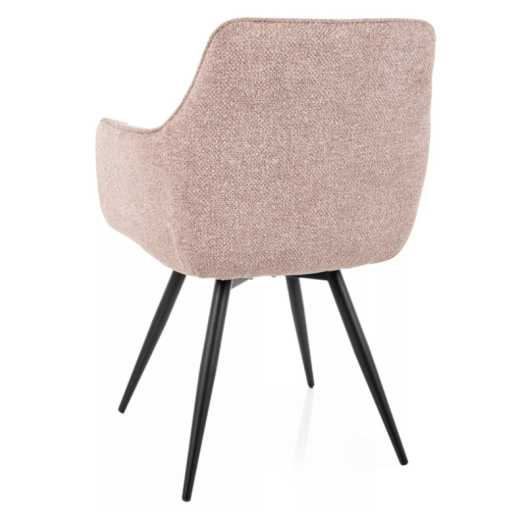 Ballo Leo szövet étkezőszék bézs forgatható üléssel