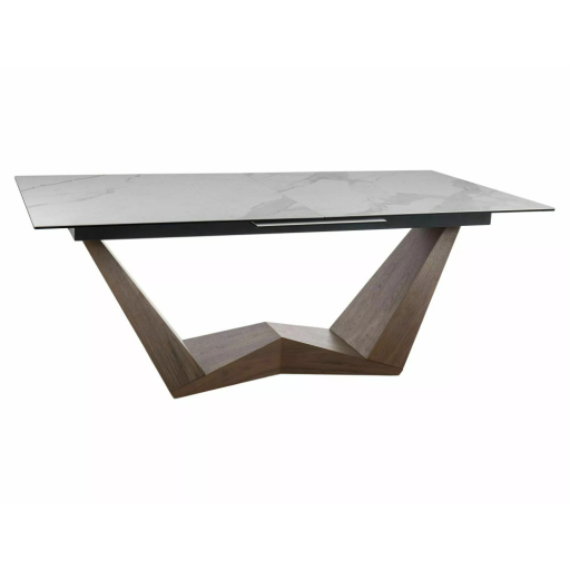 Bonucci bővíthető étkezőasztal fehér 200-250cm