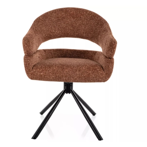 Borgo Leo forgatható étkezőszék camel