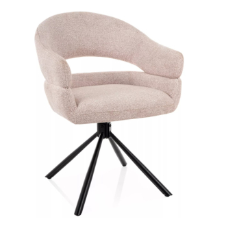 Borgo Leo forgatható étkezőszék világosbézs