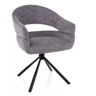 Borgo Leo forgatható étkezőszék szürke