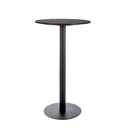 BT-007 kerek bárasztal fekete 60 cm