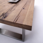 CASTELLO Bassano Tömör Tölgyfa Étkezőasztal 220x100cm