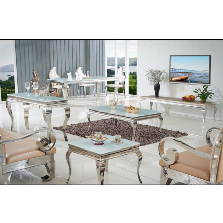 Grazia TV asztal fehér 200x43x40 cm