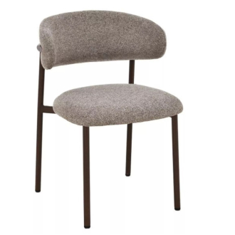 Elton II étkezőszék cappuccino/dió