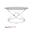 Eos B dohányzóasztal króm 80cm