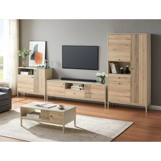 Frost R1 szekrény alpesi tölgy / törtfehér