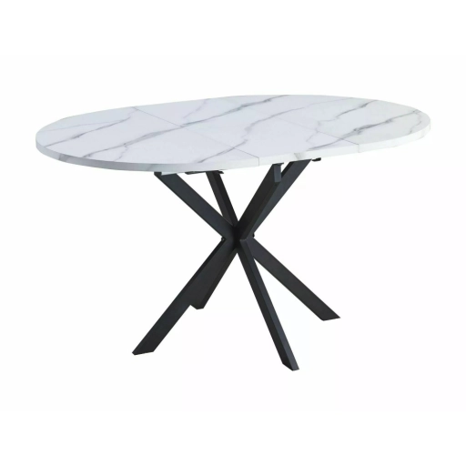 Gaston bővíthető étkezőasztal fehér 100-135cm