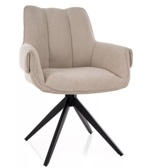 Gio forgatható étkezőszék világosbézs
