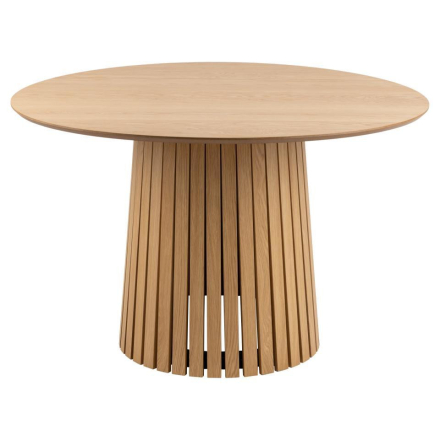Christo Kerek Étkezőasztal 120 cm Matt Tölgy