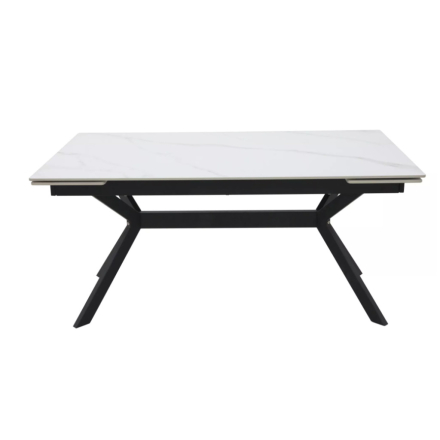 Imperia bővíthető étkezőasztal fehér 160-220 cm
