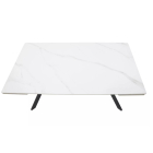 Imperia bővíthető étkezőasztal fehér 160-220 cm