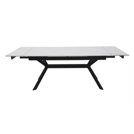 Imperia bővíthető étkezőasztal fehér 180-240 cm