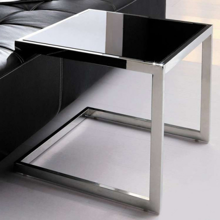 Reposa lerakóasztal fekete 45x45x43 cm