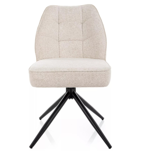 John Raven forgatható étkezőszék bézs/fekete