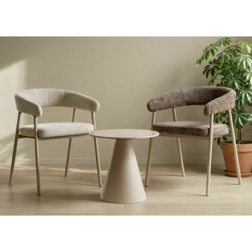 Katana karfás étkezőszék cappuccino/kasmír