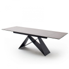 KOBE Világosszürke Bővíthető Kerámia Étkezőasztal 160-240cm