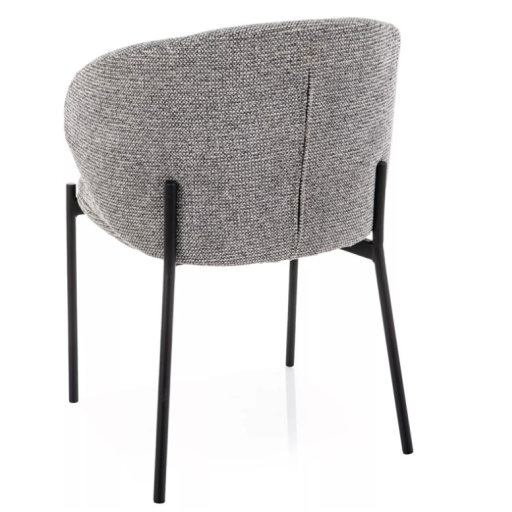 Kioto étkezőszék szürke/fekete