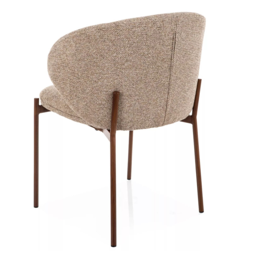 Kioto D étkezőszék bézs/dió