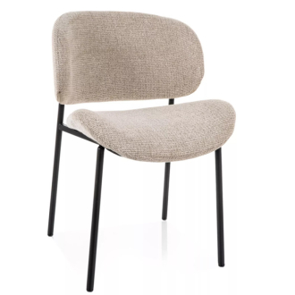 Kiso Noelle étkezőszék bézs/fekete