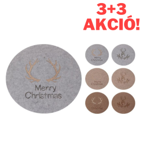 Veikko karácsonyi rénszarvasos tányéralátét 38 cm Veikko karácsonyi rénszarvasos tányéralátét 38 cm