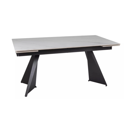 Laconi bővíthető étkezőasztal fehér 160-220 cm