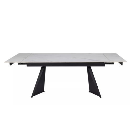 Laconi bővíthető étkezőasztal fehér 160-220 cm