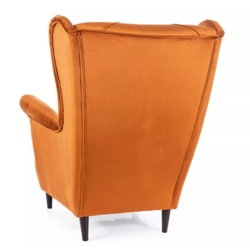 Lady Velvet fotel fahéj