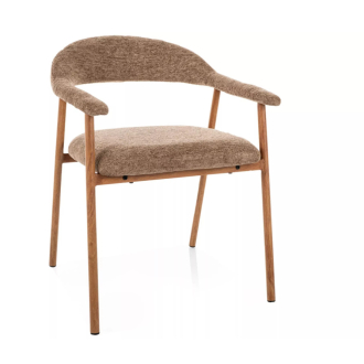 Lagos D Raven étkezőszék latte/tölgy