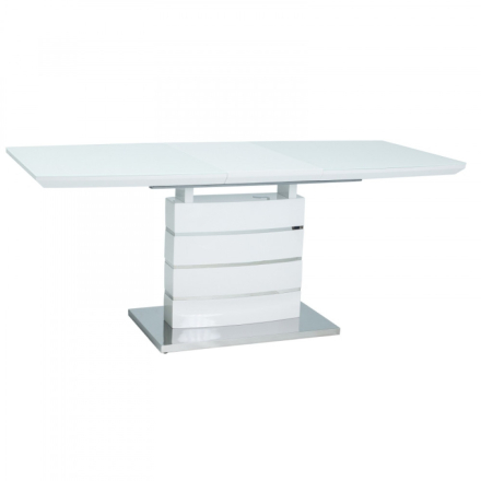 Leonardo bővíthető étkezőasztal fehér 140-180cm