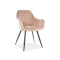 Linea Velvet karosszék bézs