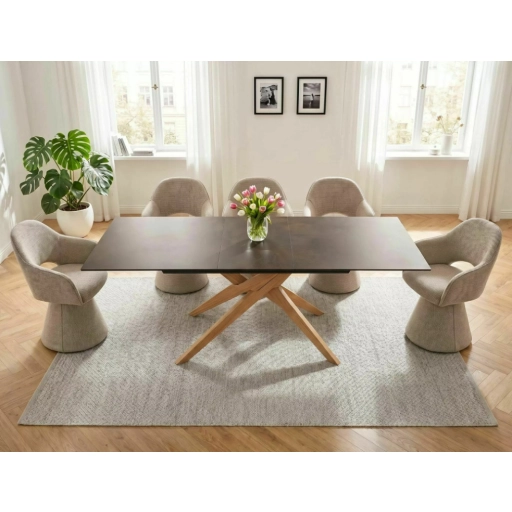 Loreto bővíthető étkezőasztal 180-230 cm